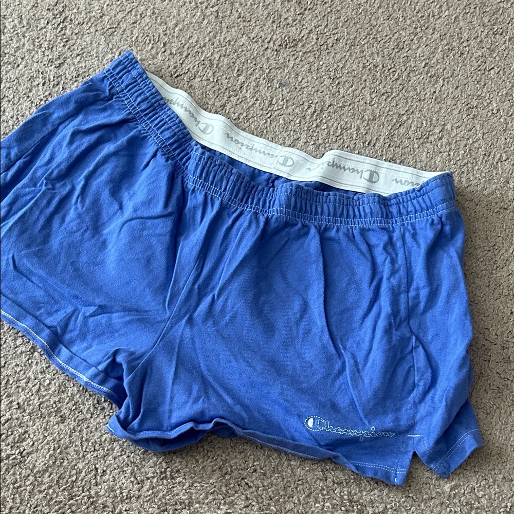Champion Women's Royal Blue Athletic Lounge Shorts